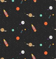 Seamless space pattern N6