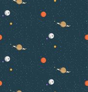 Seamless space pattern N7