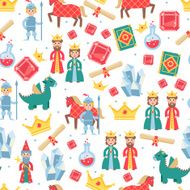 Fairytale Seamless Pattern