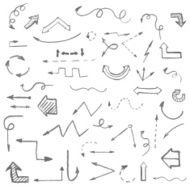 Arrows and infographics elements