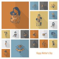 Happy Mothers Day Icons N25
