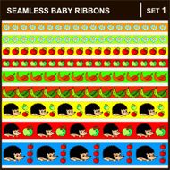 1015 21 baby ribbons horizontal