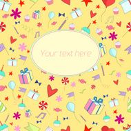 Holiday background with text placeholder N4