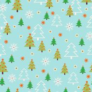 Seamless vector greeting Christmas card N5