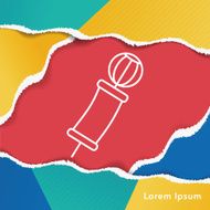 balloon line icon N3