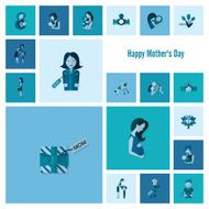 Happy Mothers Day Icons N37