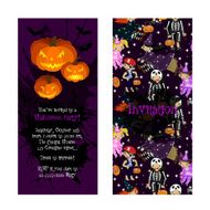 Invitation for kids Halloween party