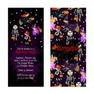 Cute invitation for kids Halloween party