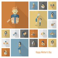 Happy Mothers Day Icons N44