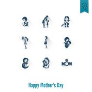 Happy Mothers Day Icons N50