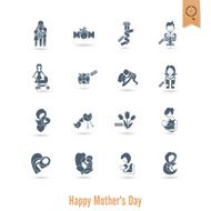 Happy Mothers Day Icons N55