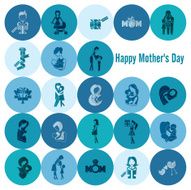 Happy Mothers Day Icons N58