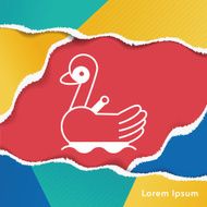 amusement park swan boats icon N2