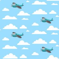 Plane seamless pattern