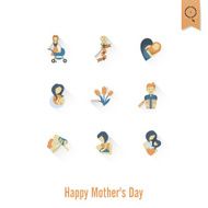 Happy Mothers Day Icons N63
