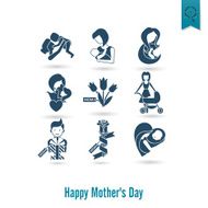 Happy Mothers Day Icons N64