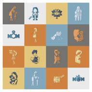 Happy Mothers Day Icons N80