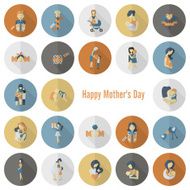Happy Mothers Day Icons N82