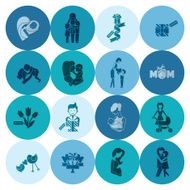 Happy Mothers Day Icons N83