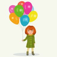 girl with balloons N3