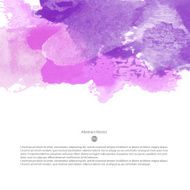 Vector watercolor template N26