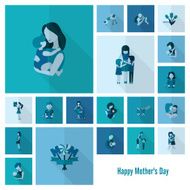 Happy Mothers Day Icons N87