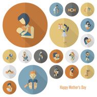 Happy Mothers Day Icons N91