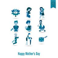 Happy Mothers Day Icons N98