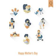 Happy Mothers Day Icons N99