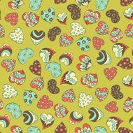 valentines hearts seamless pattern N2