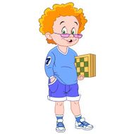 ginger chessplayer