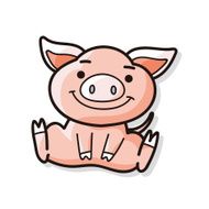 Chinese Zodiac pig doodle