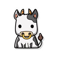 Chinese Zodiac ox doodle N3