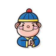 Chinese New Year child doodle N2