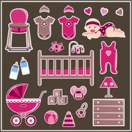Set for a little girl