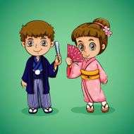Japanese boy girl