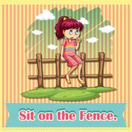 Sit fence