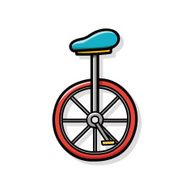 Unicycle doodle