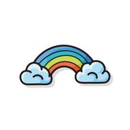 rainbow doodle N2