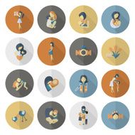 Happy Mothers Day Icons N116