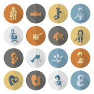 Happy Mothers Day Icons N120