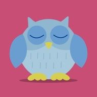 Vector Abstract Owl Design N2