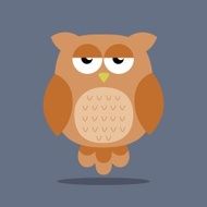 Vector Abstract Owl Design N3