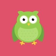 Vector Abstract Owl Design N7