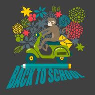 Back to school illustration N4