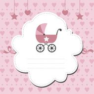 New baby shower invitation
