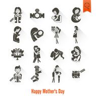 Happy Mothers Day Icons N136