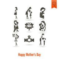 Happy Mothers Day Icons N137