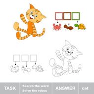 Orange cat Task and answer