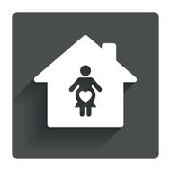 Maternity hospital Pregnant icon Pregnancy